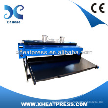2017 grossista de pano hidráulico máquina de imprensa de calor, máquina de impressão de t-shirt digital